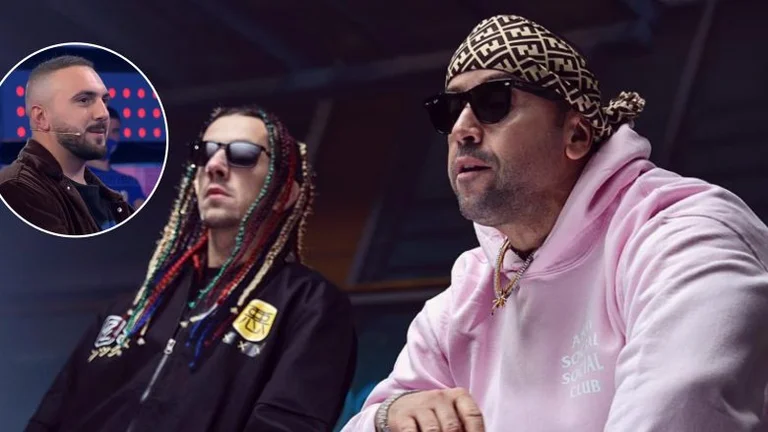 Gjiko dit que Blunt et Real 1 sont morts en tant qu'artistes, font un marché pour eux au milieu du spectacle.