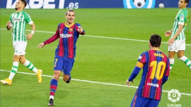 Barcelone démolon Betisin, brille Messie ce sont les grades des joueurs