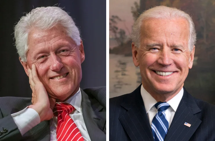 Bill Clinton reacts after Biden win in presidential elections
