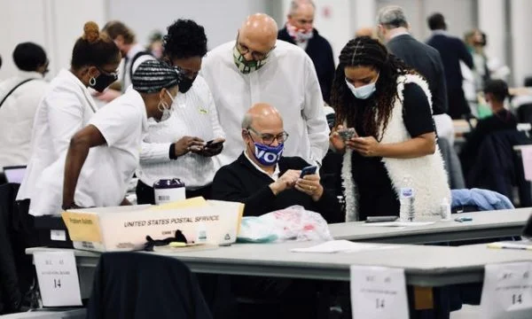 Trump's call for halting vote in Michigan rejected