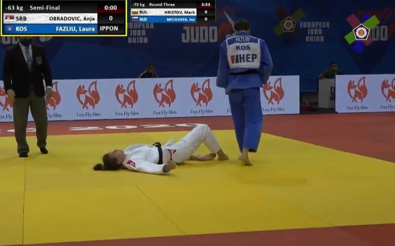 La serba ha respinto Laura Fazliu passa alla finale europea