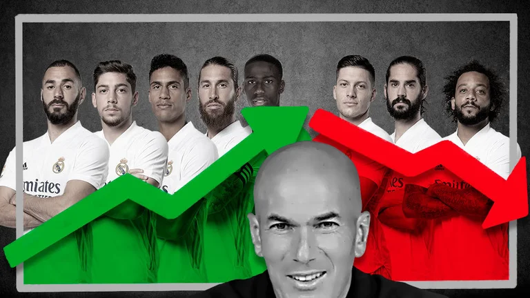 Wer Real Madrid Spieler versucht, Zidana zu verweigern