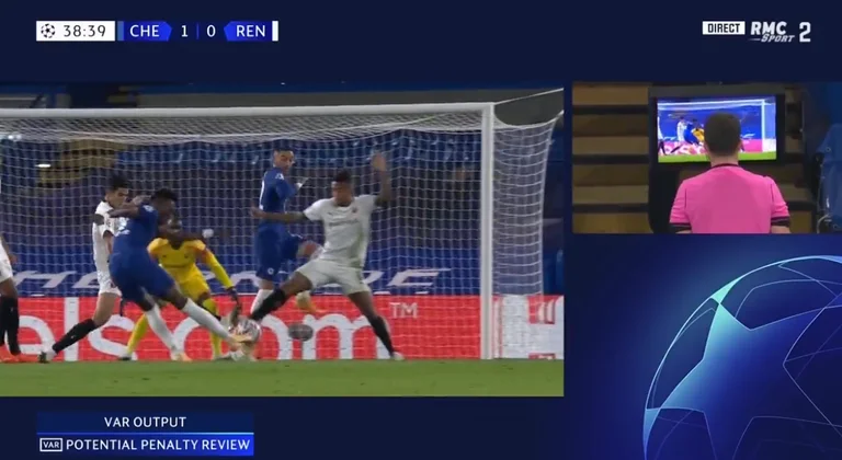 Terror by V AR: The penalty penalty for peace for Chelsea and excludes Rennes's red player
