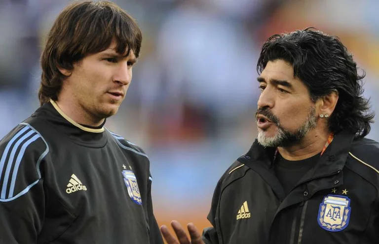 She was operated on her head, Messy with a strong message for Maradona