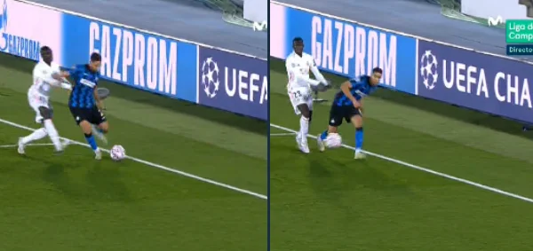 Real Madrid's first goal against Inter, irregular?