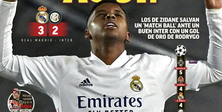 Modern Spanish newspapers dominated by Real Madrid: The future saves Madrid