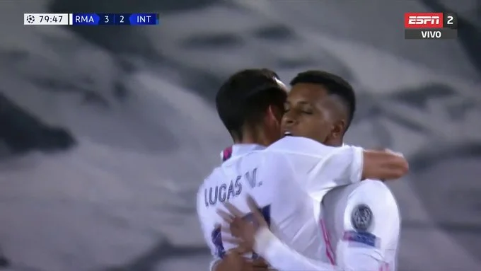 Rodrygo salva il Real Madrid vicino alla vittoria