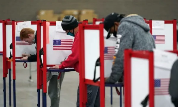 Massive election exit, over 100 million Americans have voted so far
