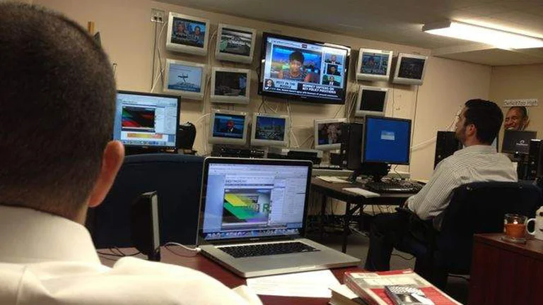 The Trump Party displaces the <x0 war room” from office because of security concerns