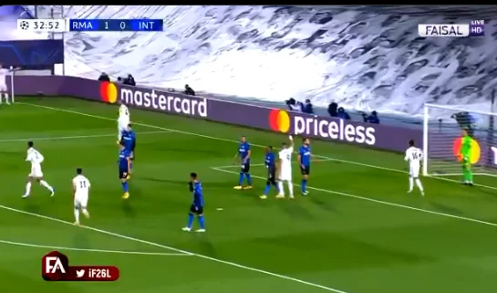 Sergio Ramos marca, Inter devuelve la respuesta inmediatamente