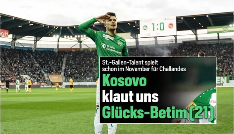 I media in Svizzera: il Kosovo ha rubato anche un giocatore di talento