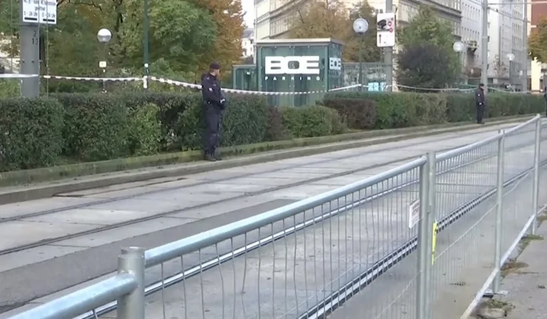 That's what Vienna looks like a day after the terrorist attacks.