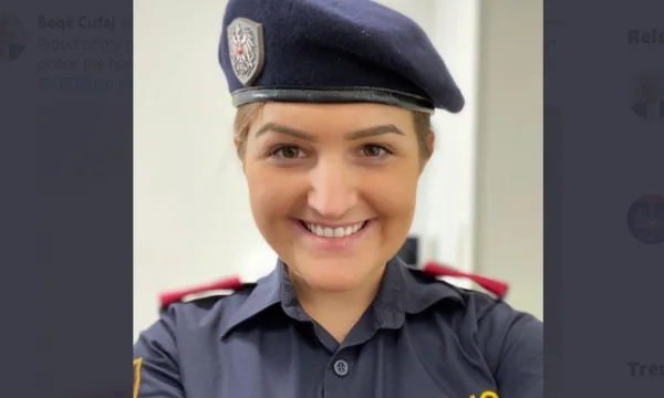 Questa è Kosovar parte della polizia austriaca che ha combattuto terroristi ieri sera