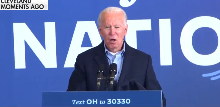 Biden: Trump para empacar tus maletas y volver a casa