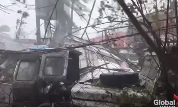 The apocalypse strikes the Philippines, up to 16 dead people