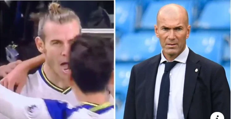 Fans glauben, Bale schädigt Vamos, um Spaß von Real Madrid nach der Markierung gegen Brighton zu machen
