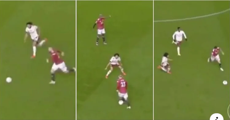 Elney's video cutting in the 91st minute against Man Utd, it's so epic that it went viral.