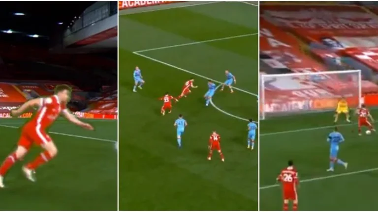 Liverpool once again brings the magical images of Shaqiri's assisting Jotan