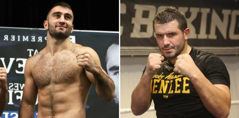 Here you can see the mechin between Albanian boxer and former Russian champion Gassiev