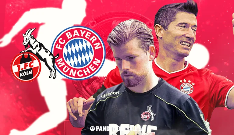 FC Koln Bayern Munich, formaciones oficiales