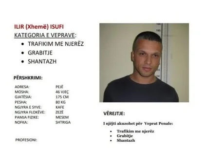 This person is wanted for human trafficking, if you see the police immediately