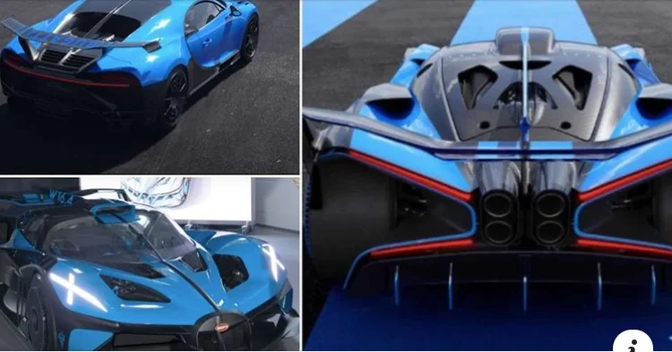 Absolute madness: Bugatti detects a new car that can reach 500km in just 20 seconds