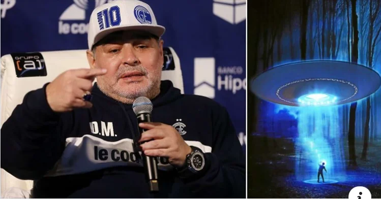 Diego Maradona sagt, er wurde von Aliens entführt und verlor seine Jungfrau im Alter von 13 Jahren