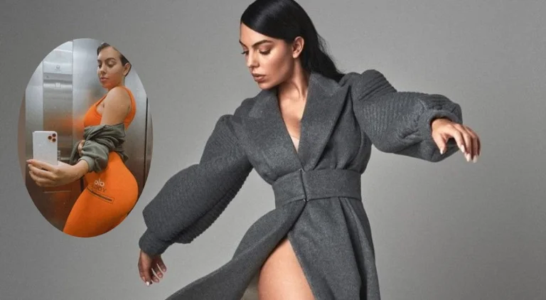 Georgina le rend si facile, elle semble extrêmement provocatrice dans sa robe serrée.