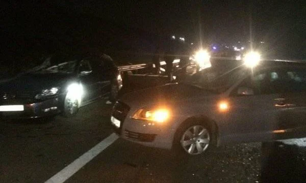 Deux accidents consécutifs sur l'autoroute “dos Rugova”, blessé 6 personnes