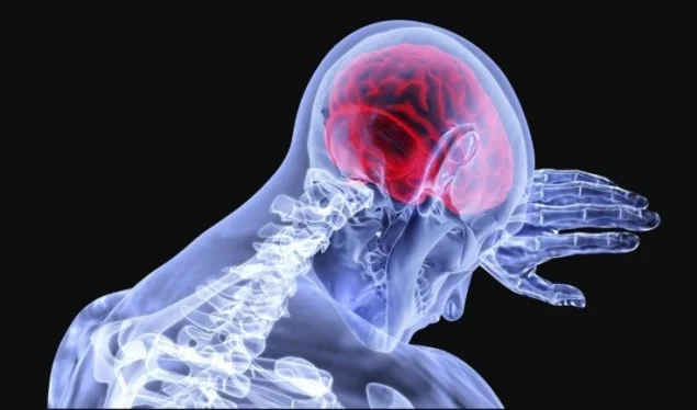 The brain of coronary patients ages 10 years ago