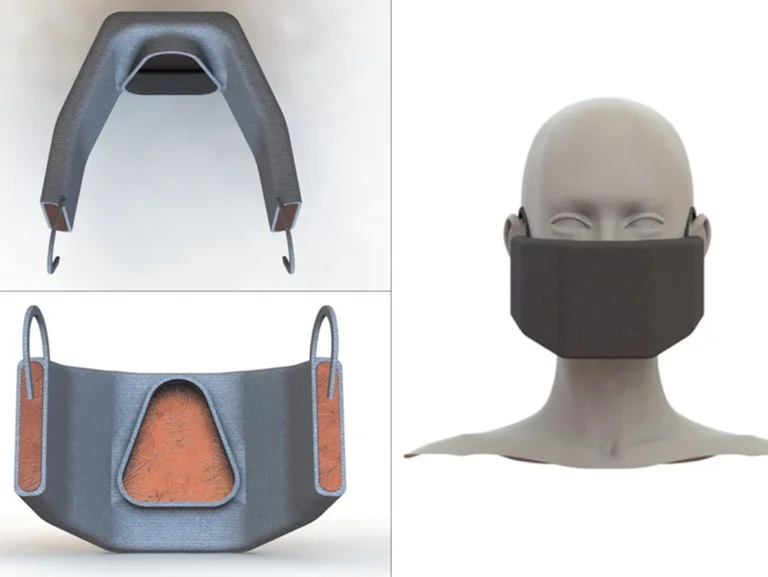 The mask that kills the virus in the first contact
