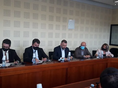 Jevtic complained to MPs: For six months we've been in financial blockades, projects have stopped.