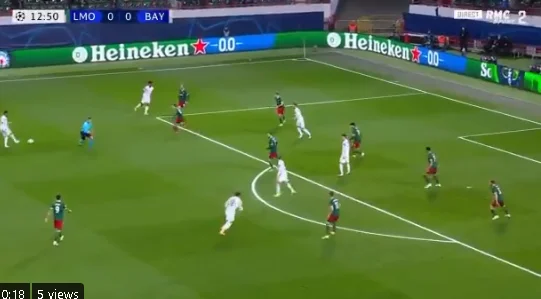 Goretzka under attack, marks between Moscow