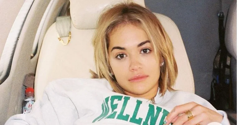 Rita Ora appears without makeup and has a question for everyone