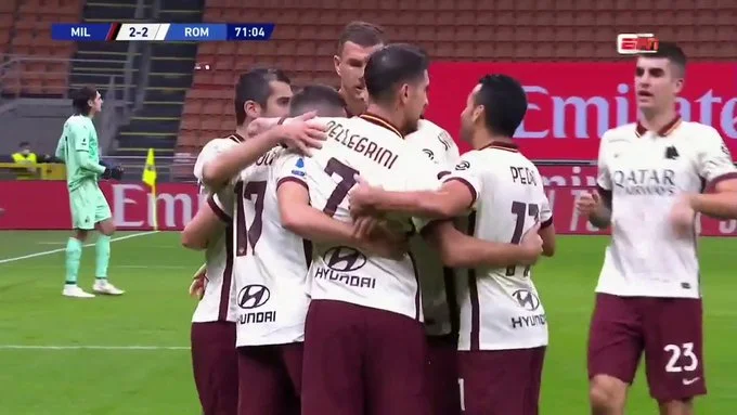 Romans do not surrender to AC Milan, equalize penalty outcome