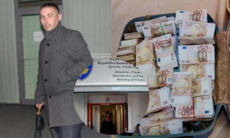 Le plan de vol de 2,1 millions d'euros par Labinot Gruda, selon le ministre Bajrami
