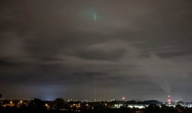 The mysterious light in the British sky that scared the alien invasion turned out to be something else.