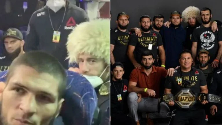 Qui vediamo Khahab dopo U. FC i suoi fan eccitati