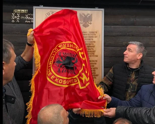 Wessel uncovers KLA memorial plaque in Sharr Bresana