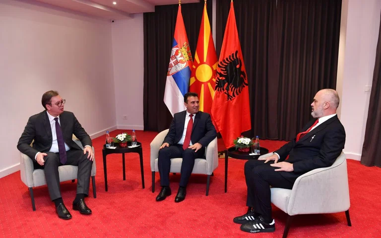 Rama, Vucic und Zaev treffen sich online: Sie diskutieren über Mini-Shengen.