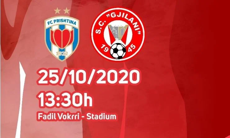 La Superleague du Kosovo continue en deux matchs, aujourd'hui à Fadil Vokrri