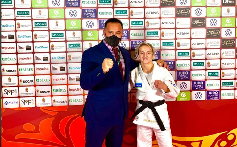Reagon Driton Kuka après le triomphe extraordinaire de Distria Krasniqi en Hongrie
