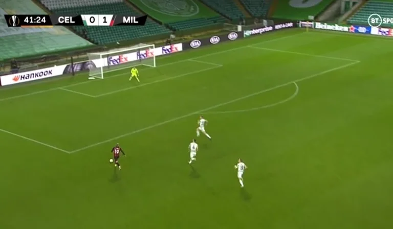 Milan marca segundo a Celtic, Díaz hace un gran objetivo