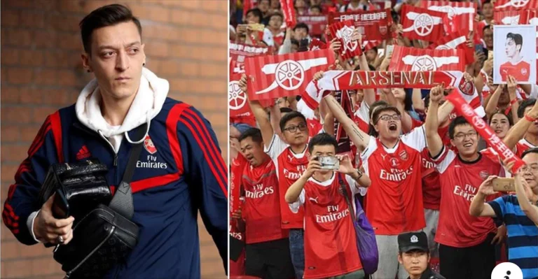 Discovered: This gesture that Ozil did destroyed his career at Arsenal.