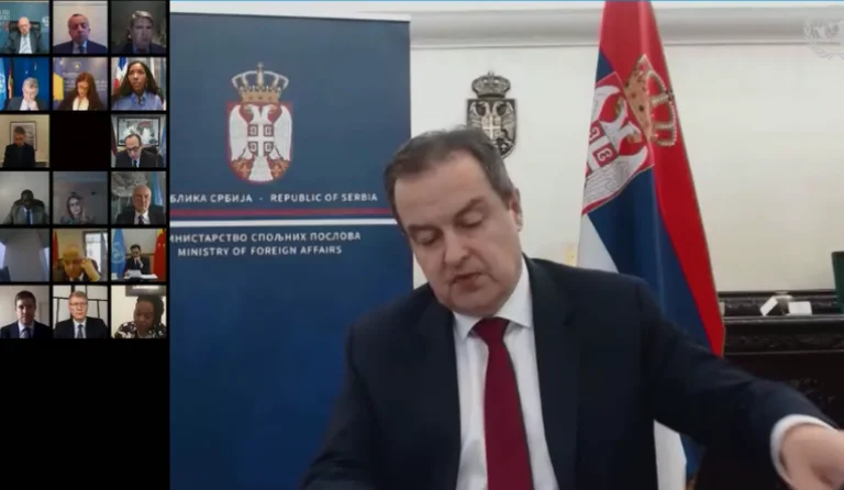 Dacic with UN manipulative speech: Pristina has broken Washington agreement