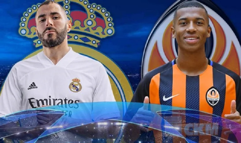 Real Madrid-Shakhtar Donnetsk, official formations