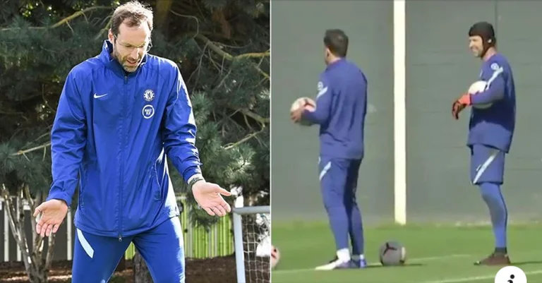 Petr Chech has reached the details