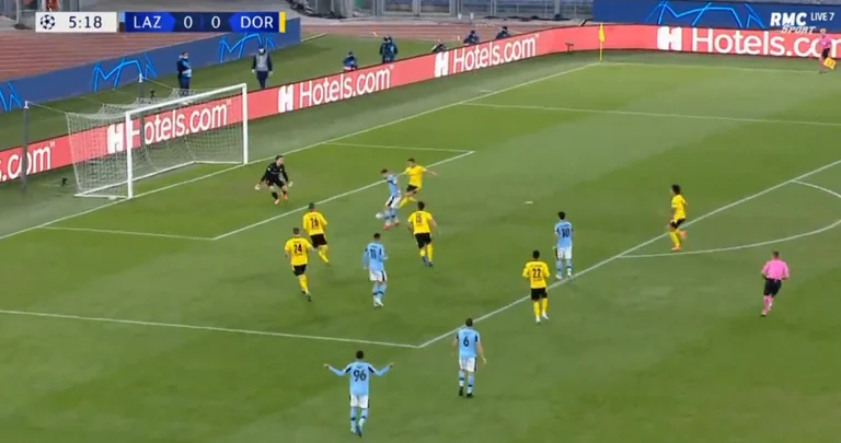 Mymobile leaves Dortmund's defense in sleep, passes Lazio to the upper