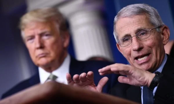 Donald Trump descarga Fauci