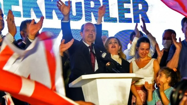 Erdogan's man wins: Protural nationalist who wants to split Cyprus wins elections convincingly